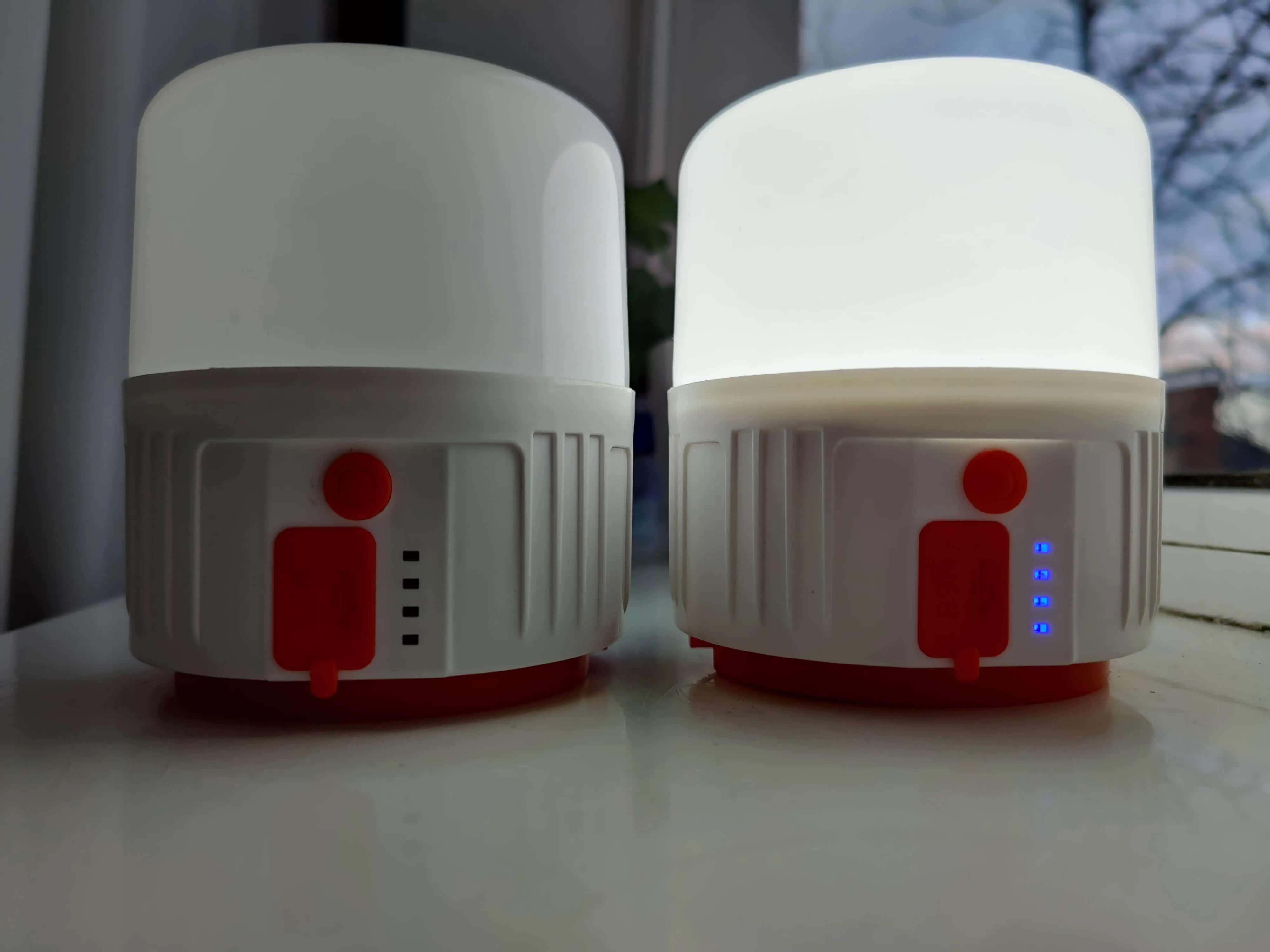 Portable lanterns for blackouts